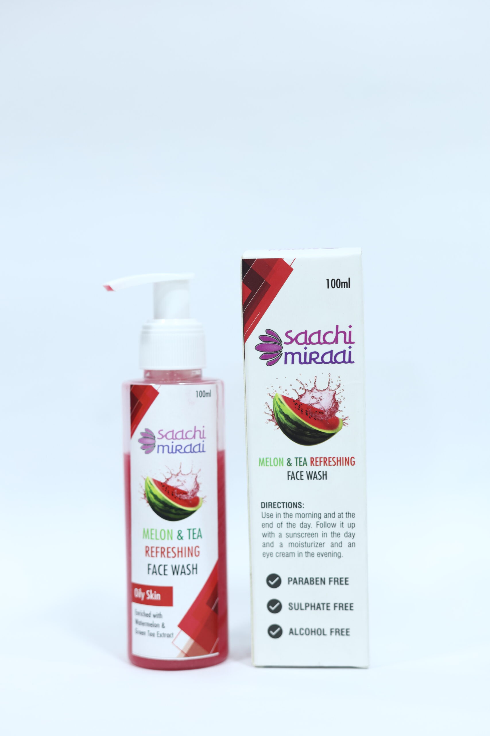 Melon & Tea Refreshing Face Wash